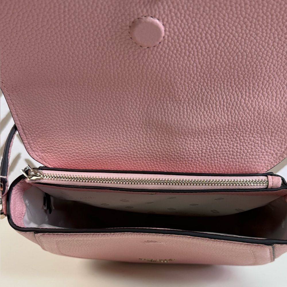 Kate Spade Medium Knott Pink Crossbody Bag - Picture 4 of 11